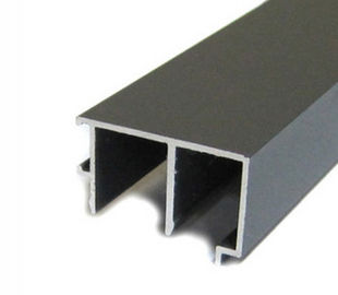 Polished Aluminum Door Extruded Aluminum Framing / Extruded Aluminum Shapes Slide Rail