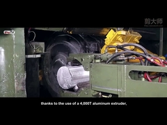 Lega 6063 Anodizzato per estrussione di profili industriali di alluminio per coperture elettriche