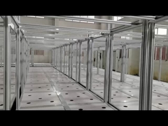 Disegno OEM 6063 / 6061 leghe di alluminio profili estratti in polvere verniciato