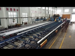 SGS Profilo di alluminio industriale personalizzato per tavolo da lavoro, trattamento della superficie rivestita in polvere