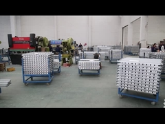 Anodizzato in polvere di colore argento/nero pannello solare verniciato telaio in alluminio ossidato