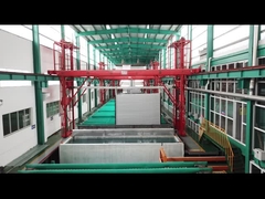 Corno di vetro in alluminio con profilo di costruzione decorativa