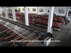 Verniciatura in polvere / Anodizzazione del profilo di estrusione in alluminio 6061 con perforazione / taglio