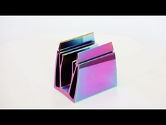 Profili di estrusione per rotaia manuale in alluminio