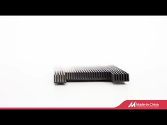 Alodine Aluminum Heat Sink Extrusion, Profili di estrusione standard con lavorazione CNC