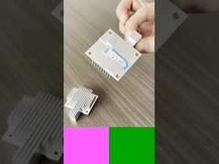 6063t6 Profilo di alluminio industriale anodizzato Conchiglia cilindrica / conchiglia elettrica