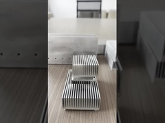 Profili di estrusione in alluminio a T-slot Trattamento superficiale lucidato in acciaio / per trasportatore