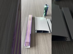 Profili estrusi in alluminio per pale di ventole verniciate a polvere per pale di raffreddamento