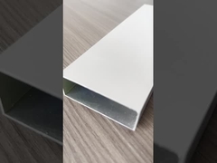 Profili di porte e finestre in alluminio anodizzato trasparente della serie 6063 GB/75237-2004