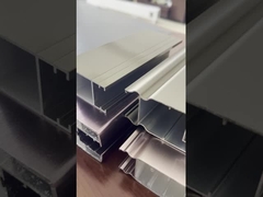 6061 6005 Anodizzazione di profili di alluminio estrusi Taglio / perforazione / foratura