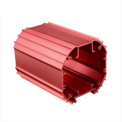 Precision CNC Machining Rivet Punching Aluminum Extrusion Profile with 6000 Series Grade and 6063 Alloy