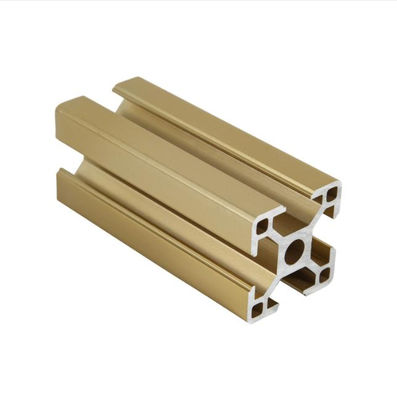 40x40mm 30x30mm 25x25mm T-Slot Aluminum Profile with 6000 Series Alloy for Industrial Applications