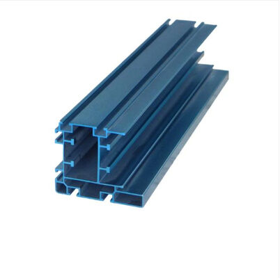 Wood-Grain Transfer Aluminum Extrusion Profile in 6063 Alloy with Customized Dimensions