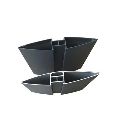 6063 Alloy Aluminum Louver with Powder Coating and Customized Dimensions for Window Blinds