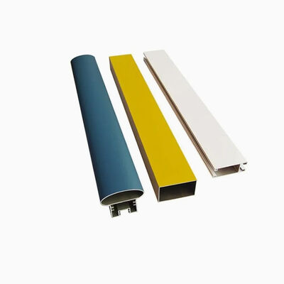 PVDF Electrophoresis Wooden Grain Custom Elevator Aluminium Profile with Sandblast and Anodizing