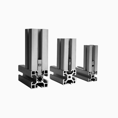 6063 Alloy Anodized Aluminum T-Slot Profile with Customizable Dimensions for Industrial Applications