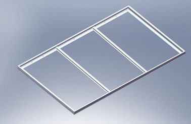 Copra il nero di alluminio 40*40mm del confine della struttura di pannello solare 6063-T5