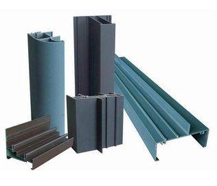 6063 sistemi di alluminio del muro della tenda per gli edifici residenziali