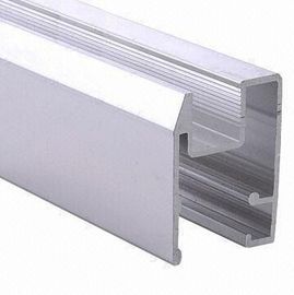 Profili neri dell'estrusione dipinti PVDF della finestra di alluminio, alluminio Windows scorrevole del bagno