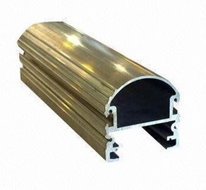 6061 strutturali profilo di alluminio lucidato acciaio, profili rivestiti dell'alluminio dell'estrusione del grano di legno