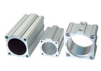 Un profilo di alluminio industriale/alluminio di 6000 serie ha espulso cilindro Shell con lavorare di CNC