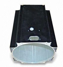 6005 T6 bronzei/profilo di alluminio industriale del nero, PV solare hanno espulso cilindro Shell