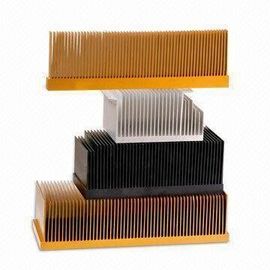 T4, T5 eliminano i profili di alluminio regolari dell'estrusione del dissipatore di calore con Chromizing/che Chromising di legno