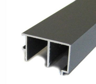 La porta di alluminio lucidata ha espulso inquadratura di alluminio/rotaie di scorrimento espelse di forme dell'alluminio