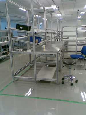 Profilo di alluminio industriale anodizzato naturale con la lega 6063 6061 6005