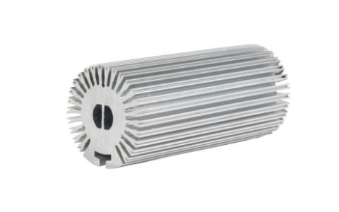L'estrusione di alluminio anodizzata argentea del dissipatore di calore profila il dissipatore di calore 6061 T5 del LED