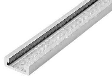 Il Manica di alluminio anodizzato dell'estrusione di profilo di alluminio della costruzione mura leggermente il tipo di U