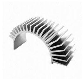 I profili di alluminio dell'estrusione del dissipatore di calore dell'OEM, alluminio anodizzato hanno condotto il dissipatore di calore