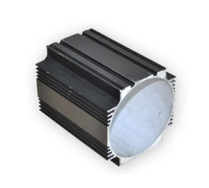 Il nero ha anodizzato i profili espelsi Shell di alluminio dell'alluminio per il prodotto elettronico