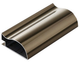 6061 profilo di alluminio strutturali anodizzati dell'estrusione, profilo di alluminio industriale