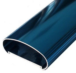 Profilo di alluminio industriale su misura con il multi profilo di superficie dell'alluminio costruzione/di rifinitura