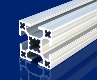 Profilo di alluminio industriale 6005, profili di alluminio modulari del banco trafilatore 6061 dell'estrusione