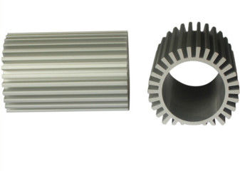 Profilo di alluminio industriale anodizzato argenteo, dissipatore di calore di alluminio/radiatore di alluminio