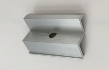 L'estremità di alluminio/metà di morsetto per i sistemi del montaggio del tetto/tetto solari del pannello solare monta