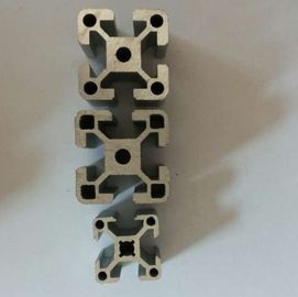 Profilo dell'argento/chiaro estrusione di industriale 6005 dell'alluminio, profilo di alluminio dell'estrusione per la catena di montaggio