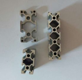 Profilo di alluminio industriale anodizzato argenteo, estrusione della lega di alluminio 6063