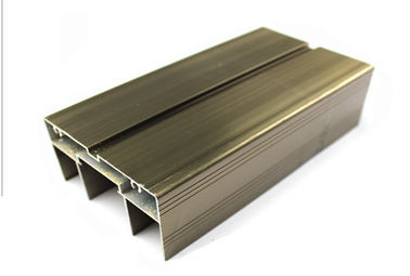 Mulino di profilo della struttura dell'elevatore dell'alluminio 6061 del bronzo 6063 luce/di Champagne finito