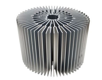 Dissipatore di calore del girasole/profili di alluminio dell'estrusione del dissipatore di calore per luce principale