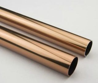 Metropolitana di alluminio anodizzata giro dorato, tubatura finita alluminio anodizzata bronzo di buio
