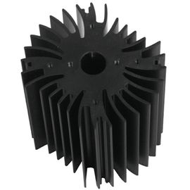 L'estrusione di alluminio bronzea del dissipatore di calore del dispositivo di raffreddamento del taccuino della perforazione profila l'industriale con lavorare di CNC