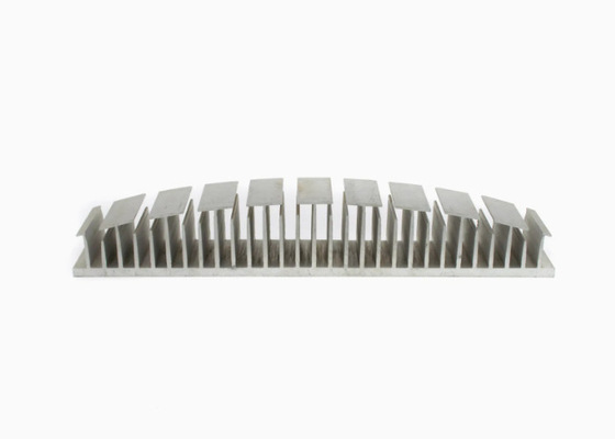 Profili di estrussione per dissipatori di calore in alluminio anodizzati 6063-T5 con lavorazione CNC