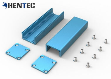 Il blu luminoso che anodizza la recinzione di alluminio espelsa 6063/6061/6005 innaffia la prova