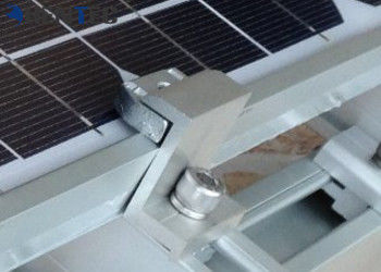 Sistema solare 6063 del supporto del tetto del morsetto dell'estremità di PV - l'alluminio T5 ha espulso profili