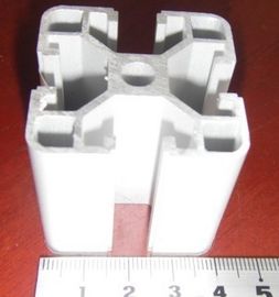 Chiaro/nero ha anodizzato il profilo di alluminio industriale per elettronica 6063-T5