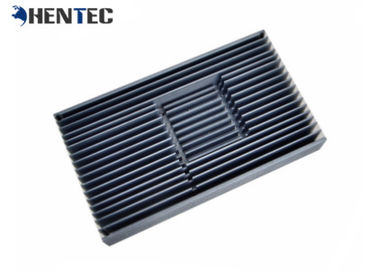 Profili di alluminio anodizzati argentei dell'estrusione del dissipatore di calore per la lampada/macchina principali
