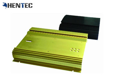 La copertura/recinzione elettriche ha espulso profilo di alluminio nero per elettronica